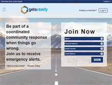 Tablet Screenshot of demo.getsready.net